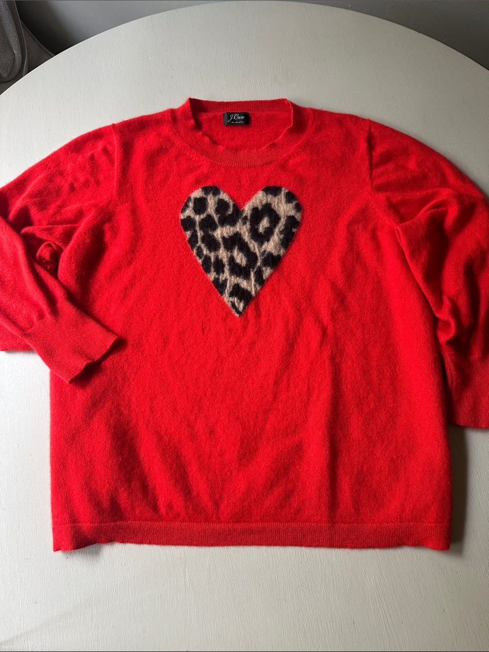 JCrew Red Cashmere
